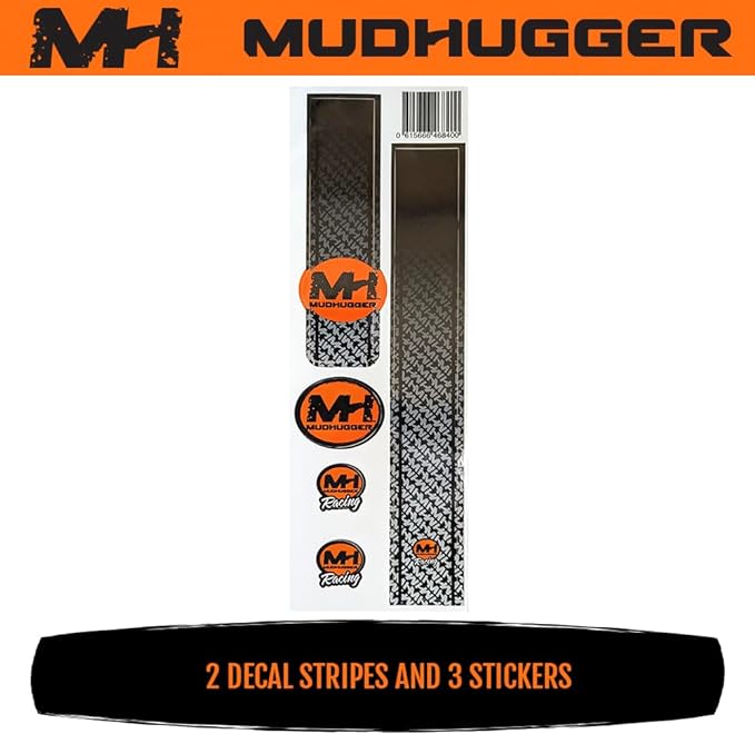 Decal and Sticker sheet for EVO Mudhugger