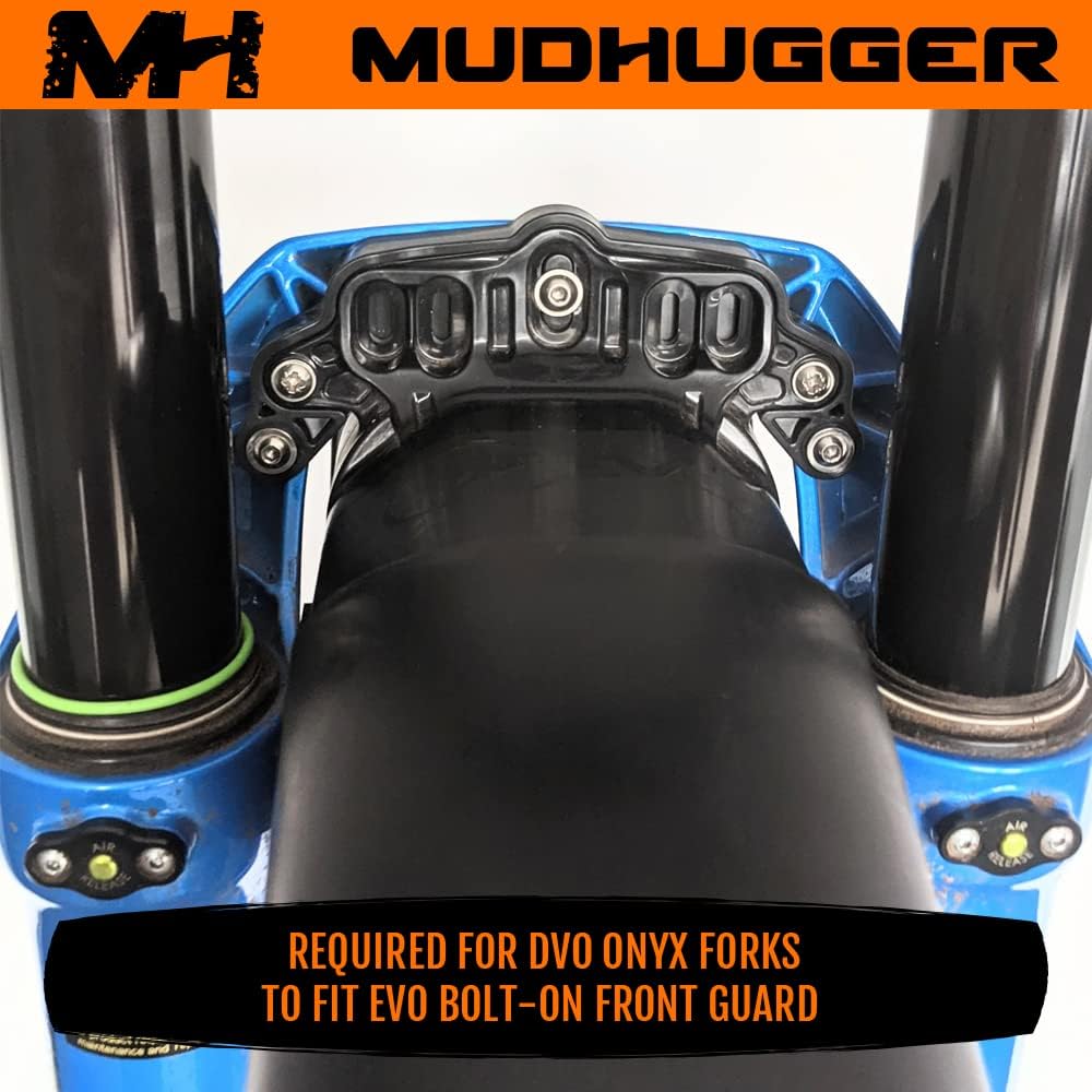 DVO DIAMOND 36 D1 and ONYX 36 SC BOLT-ON Adapter kit for EVO Mudhuggers