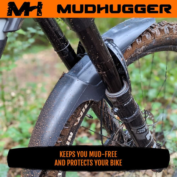 Mudhugger Mud Protector Bike MUDHUGGER EVO (LONG) Ziptie Fitting