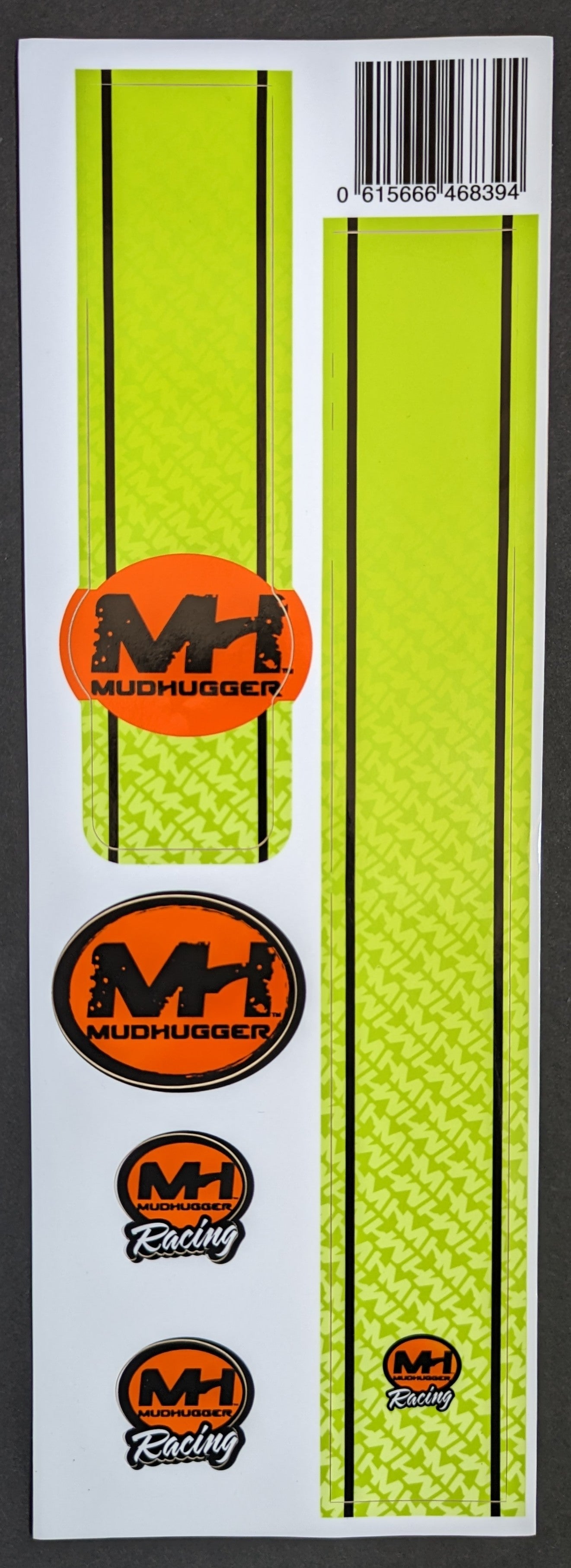 Decal and Sticker sheet for EVO Mudhugger