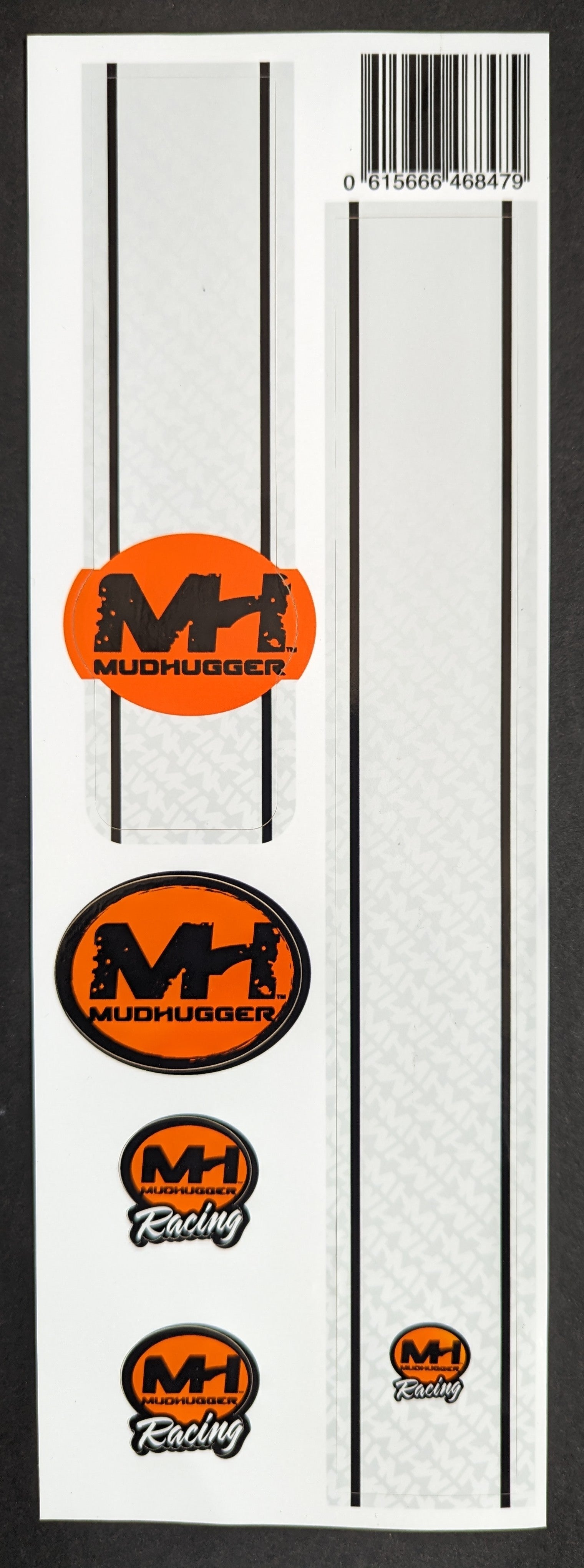 Decal and Sticker sheet for EVO Mudhugger