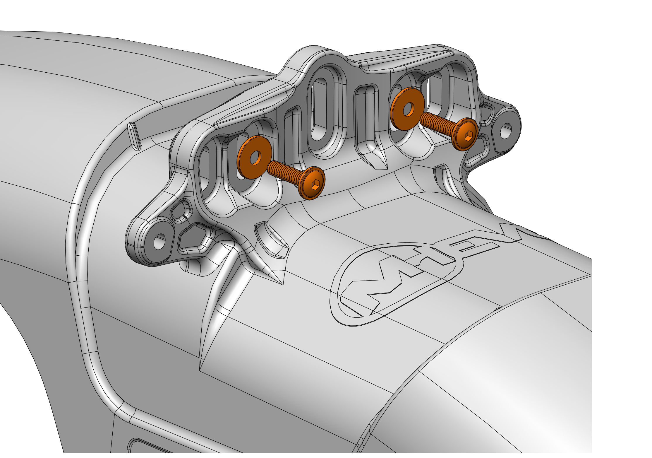 Evo Bolt-on fitting kit for FOX Forks