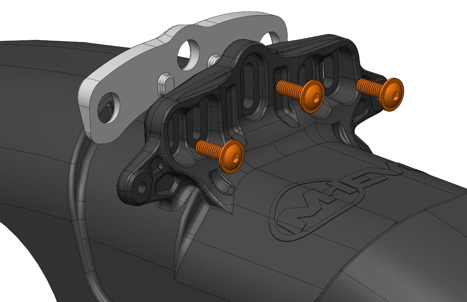 OHLINS BOLT-ON ADAPTER PACK FOR EVO MUDHUGGERS