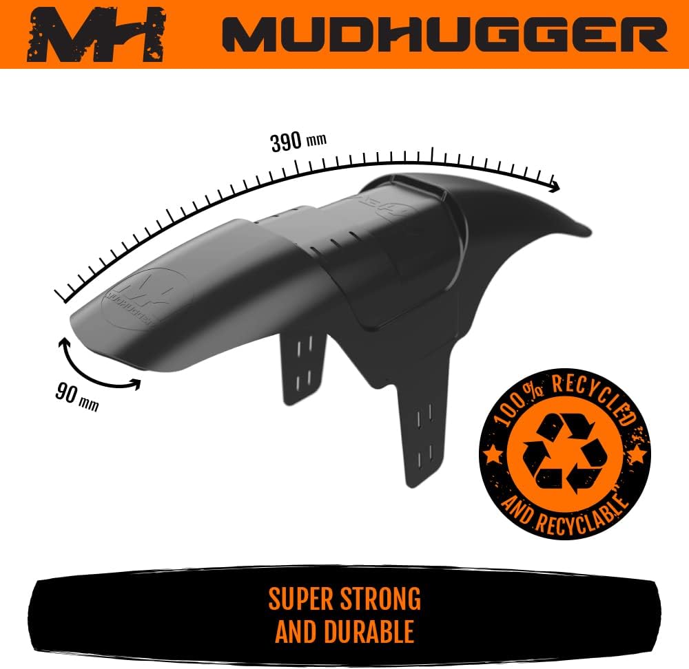 SHORTY EVO Mudhugger - Ziptie fitting with optional VELCRO FITTING PACKS AVAILABLE