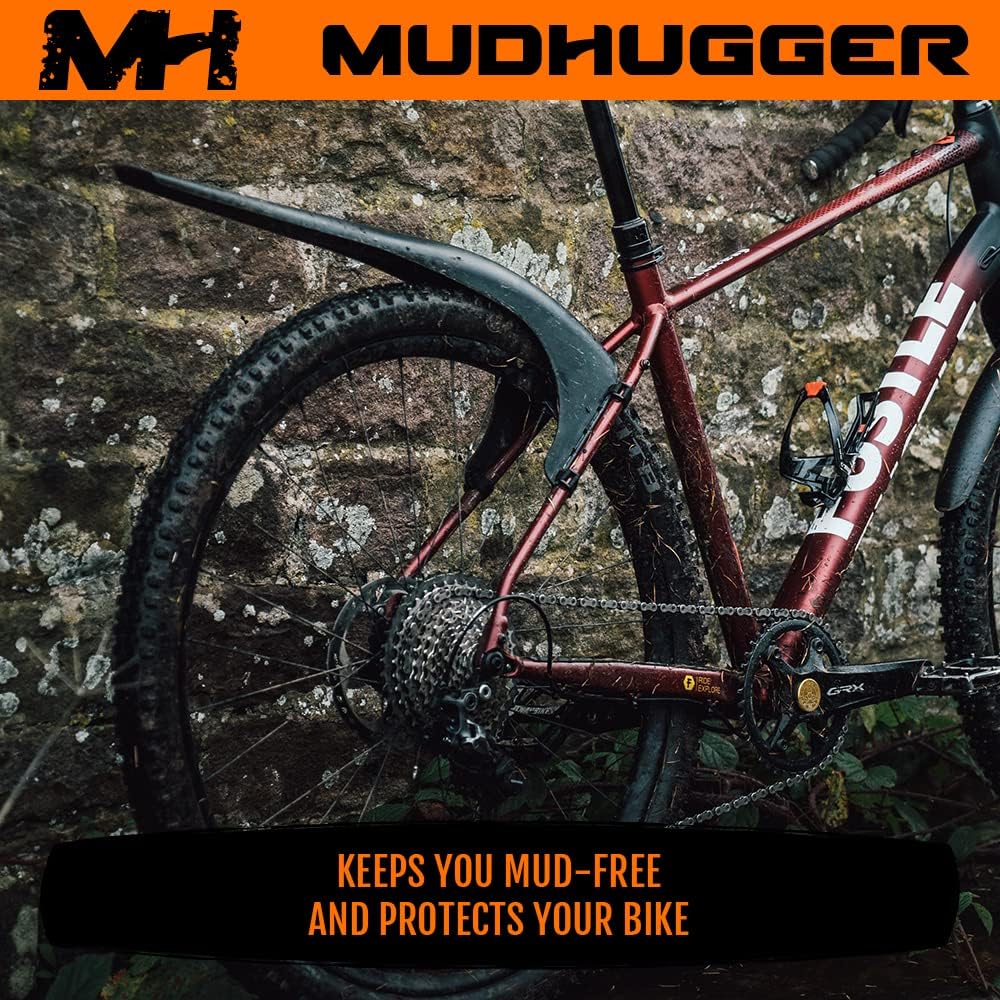 gravel bike rear mudguard Rear Gravel Hugger – Mudhugger