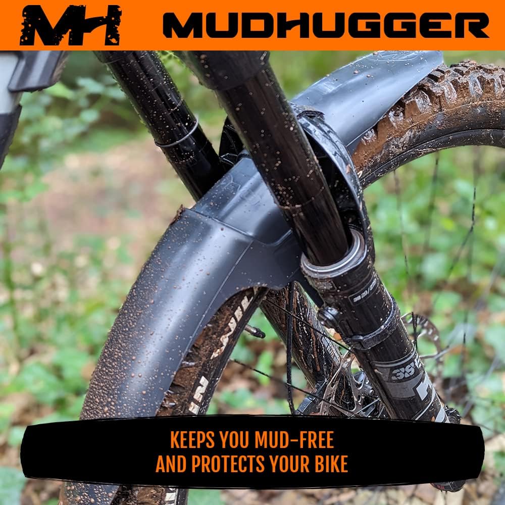 MUDHUGGER EVO (LONG) - Ziptie fitting: with optional VELCRO FITTING PACKS AVAILABLE