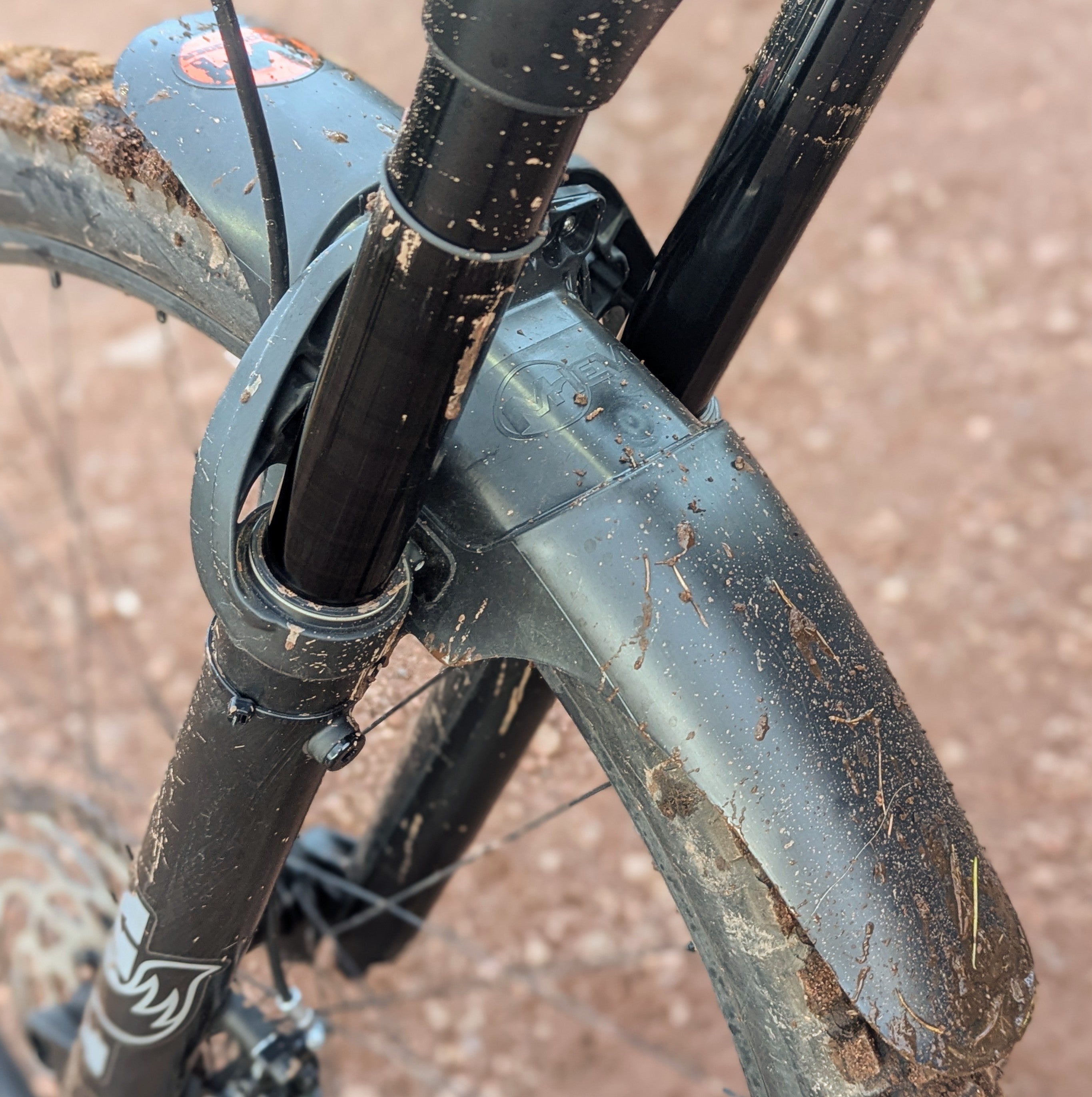 Mtb Rear Hugger SHORTY MY26 FOX 36 AND MY27 38 BOLT-ON MUDHUGGER EVO MTB MUDGUARD ...