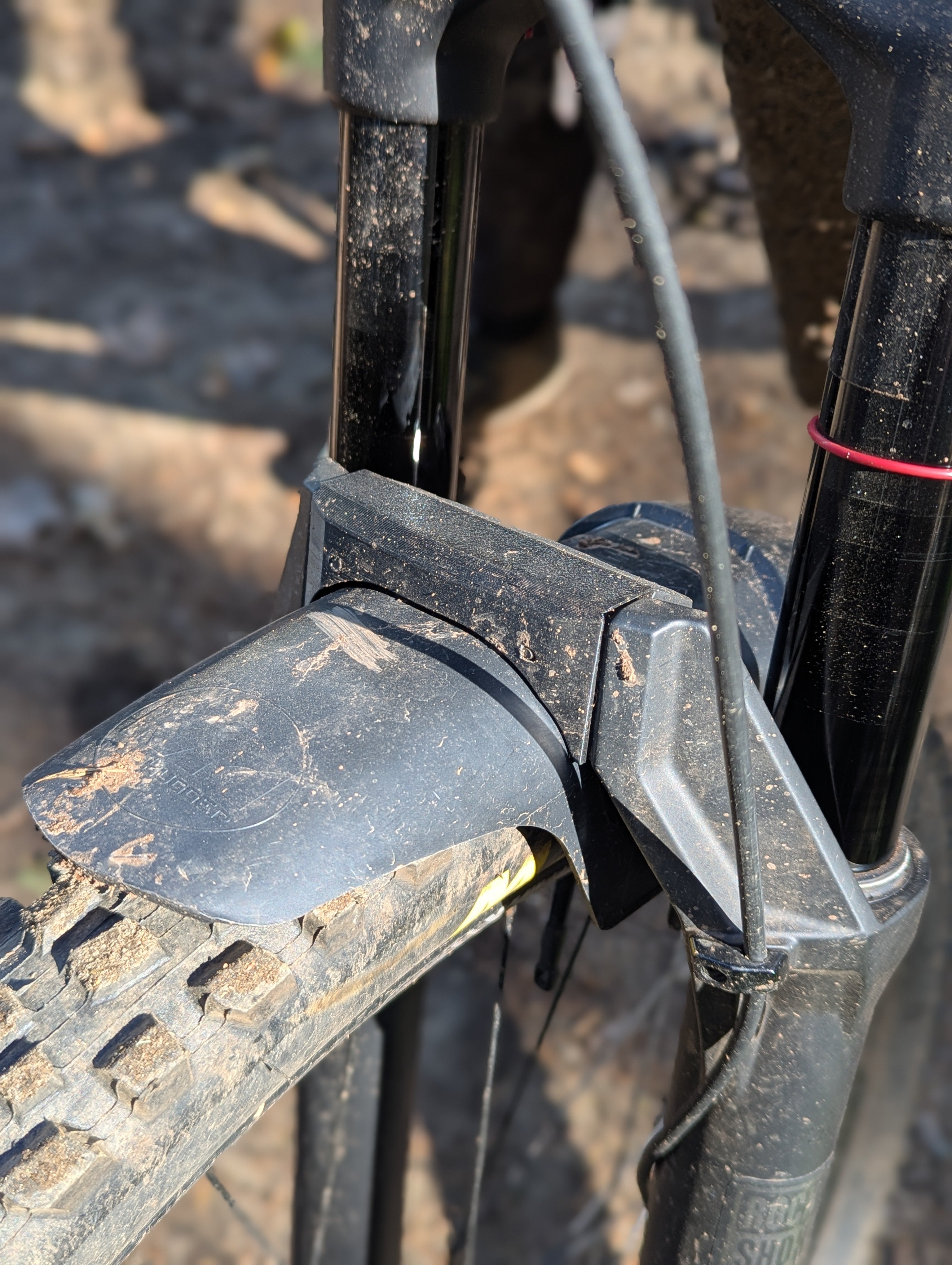 ZEB MY27 LONG EVO BOLT-ON MUDHUGGER