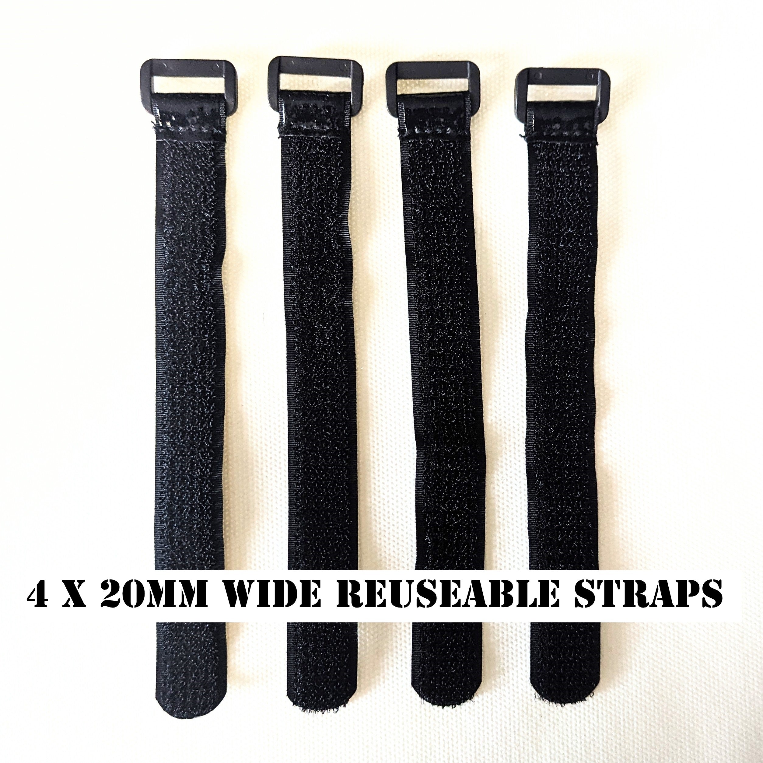 4 x 20mm Quick Fit straps for MK2 Rear Mudhugger