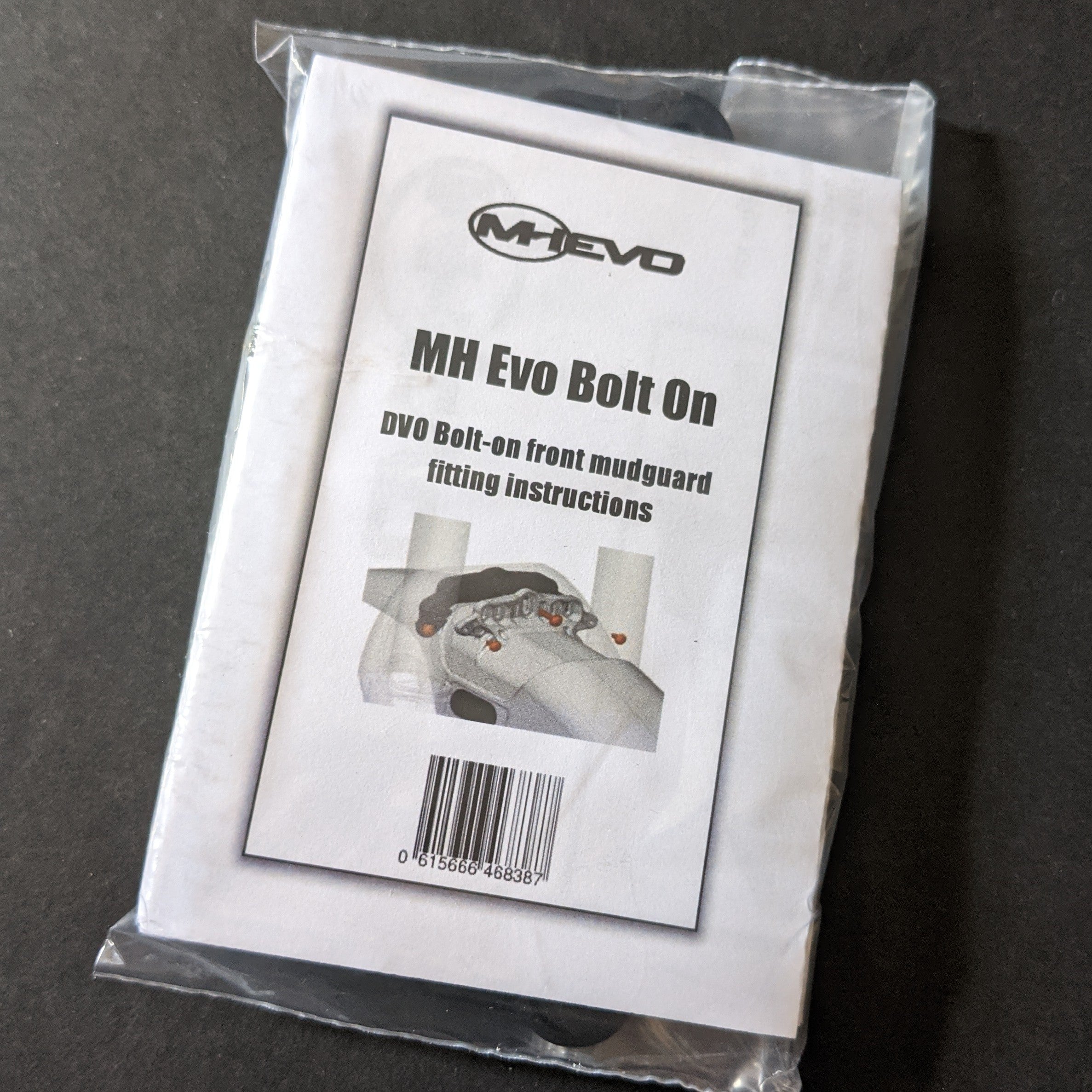DVO ONYX SC BOLT-ON Adapter kit for EVO Mudhuggers