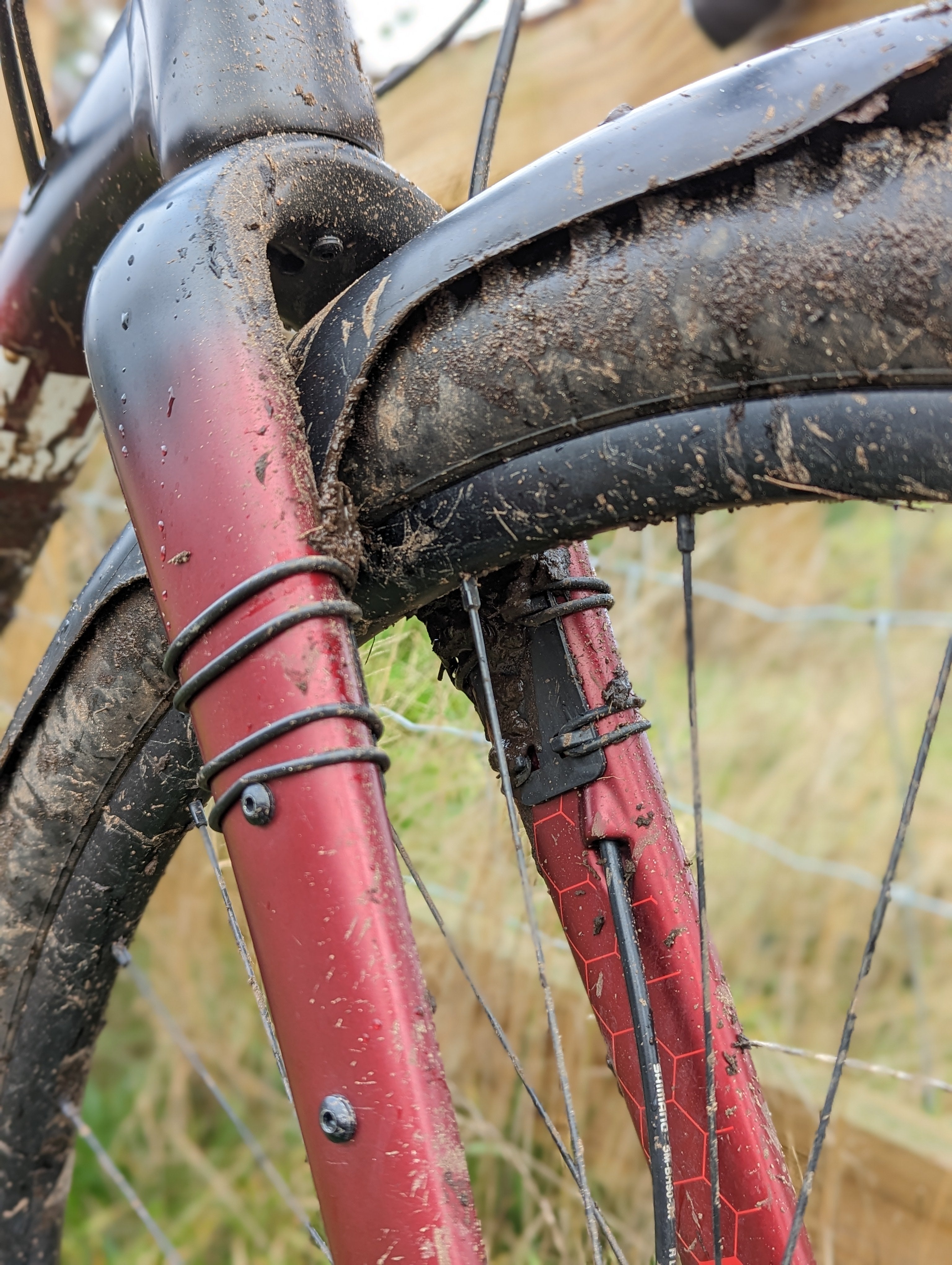 front mudguard gravel bike Front GravelHugger – Mudhugger